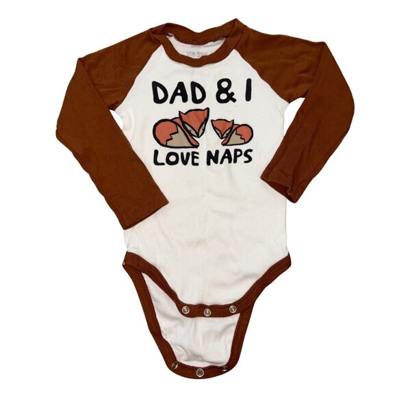 BUNDLE (3) - Okie Dokie Long-Sleeve Onesies 18M - Picture 6 of 7